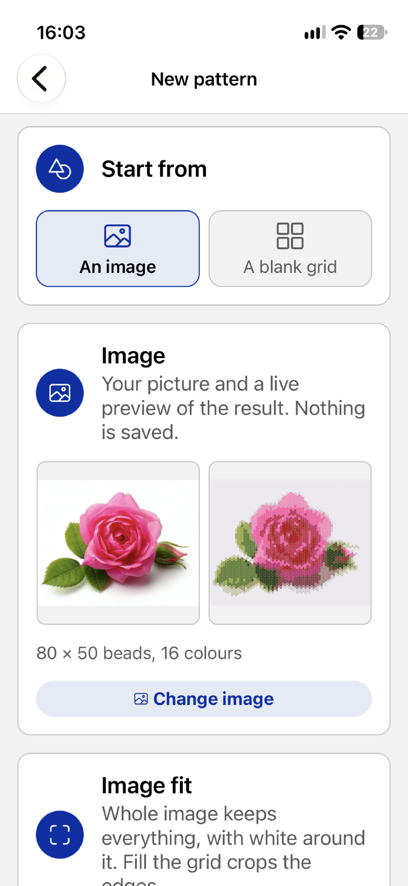 Bead. Time Patterns DotBeads — Turn a picture into a bead pattern